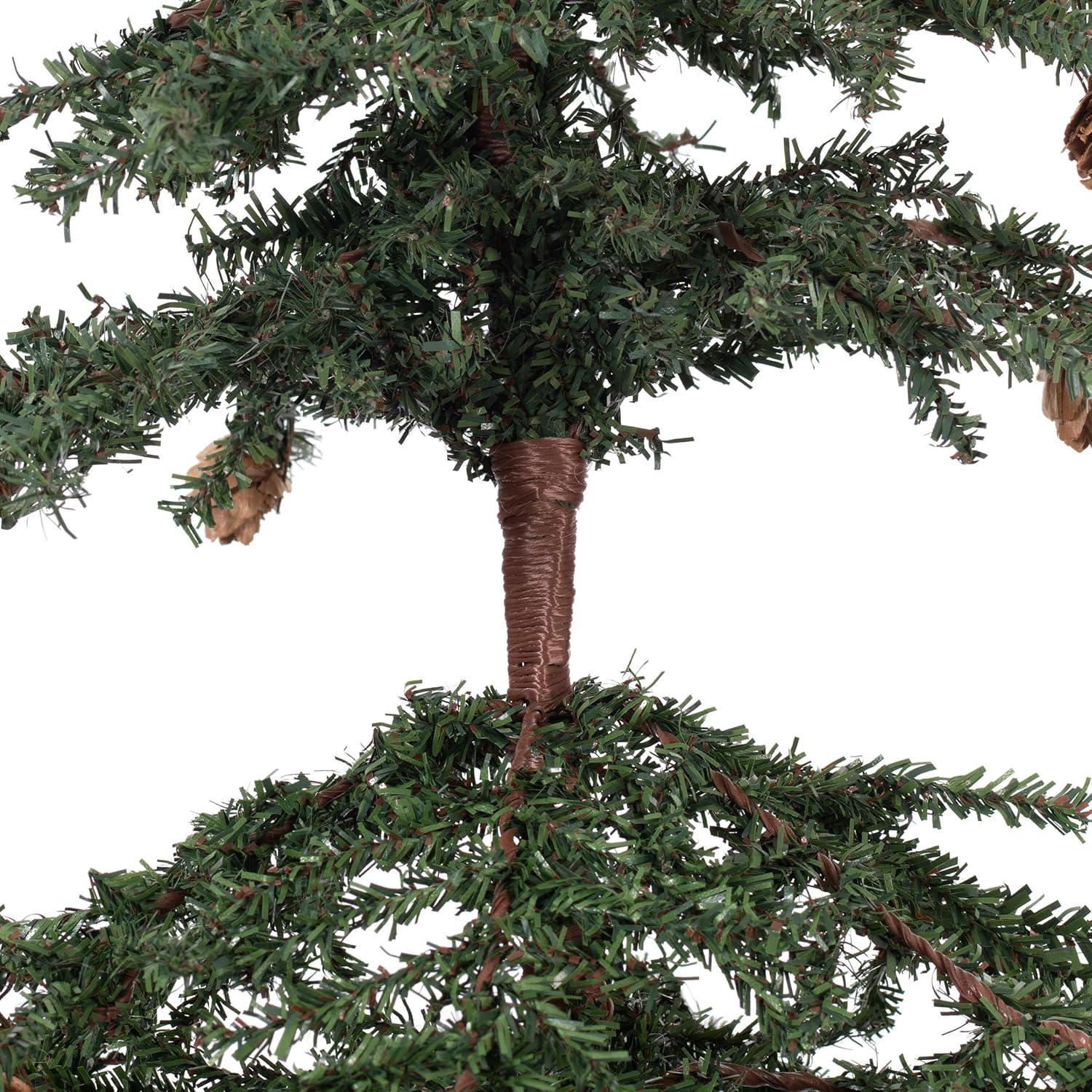 Vickerman Carmel Pine Artificial Christmas Tabletop Tree