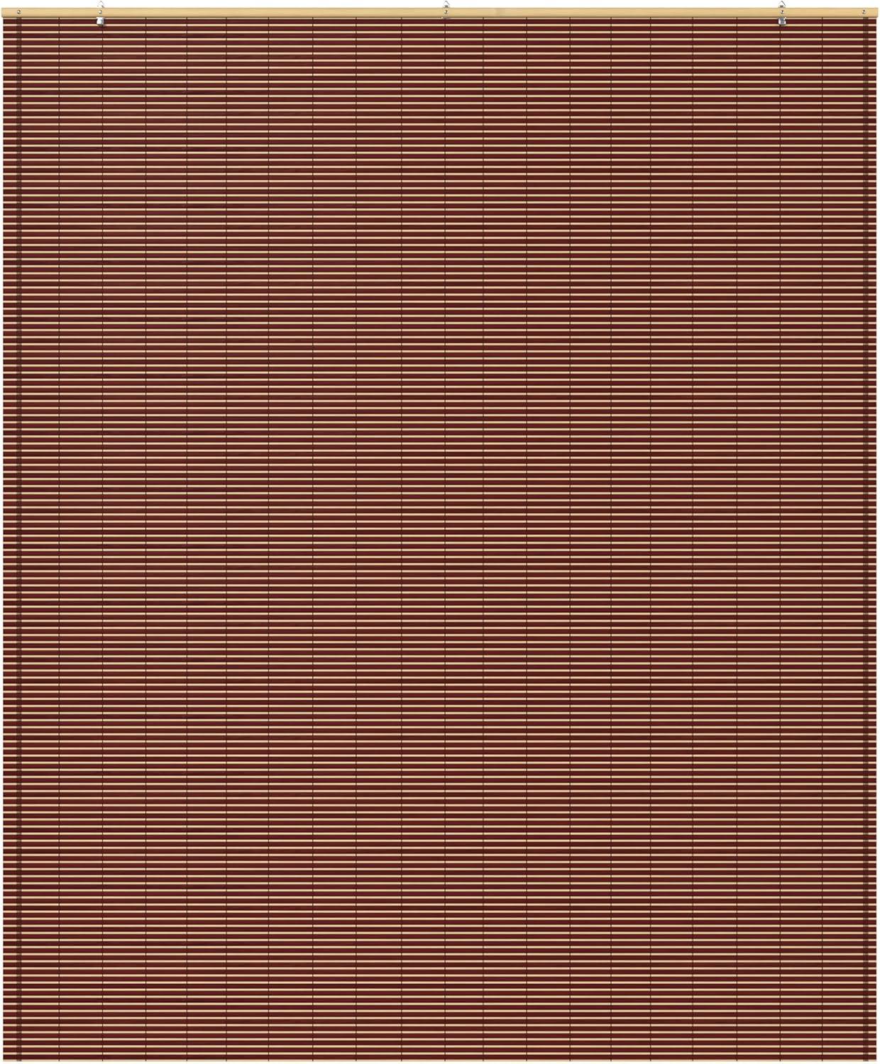 Bamboo Cordless Window Shade - Mahogany 60" W