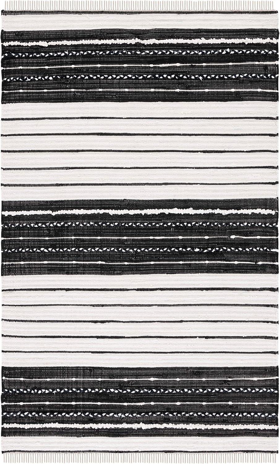 Striped Kilim STK207 Hand Woven Area Rug  - Safavieh