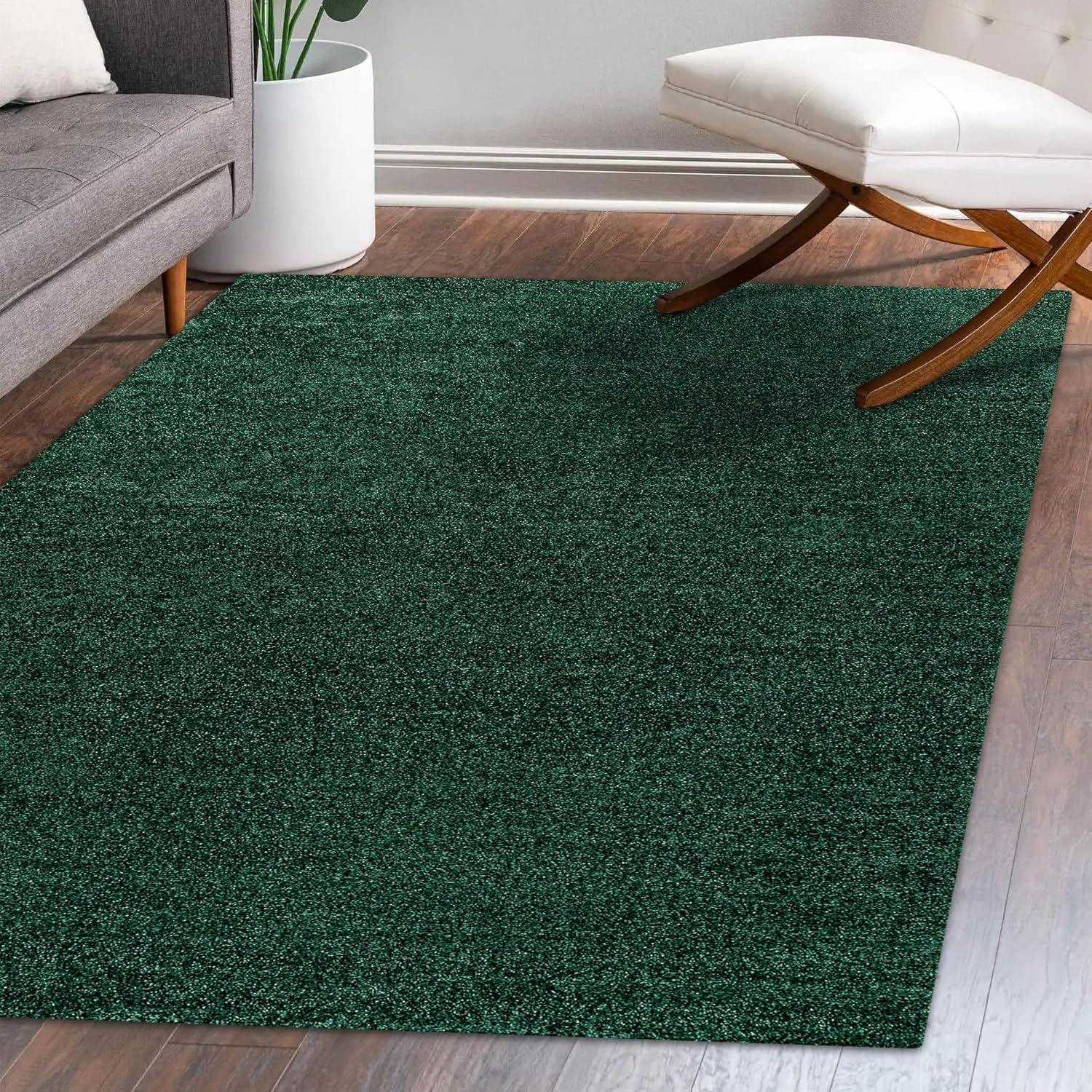 JONATHAN Y Haze Solid Low-Pile Indoor Area Rug