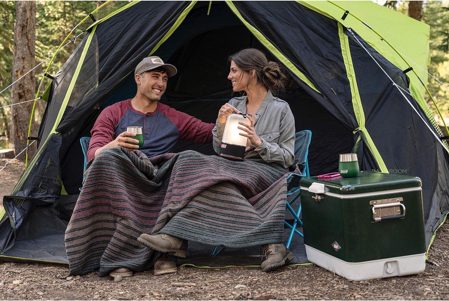 Carlsbad Fast Pitch Cabin Tent with Screen Room, 6-Person