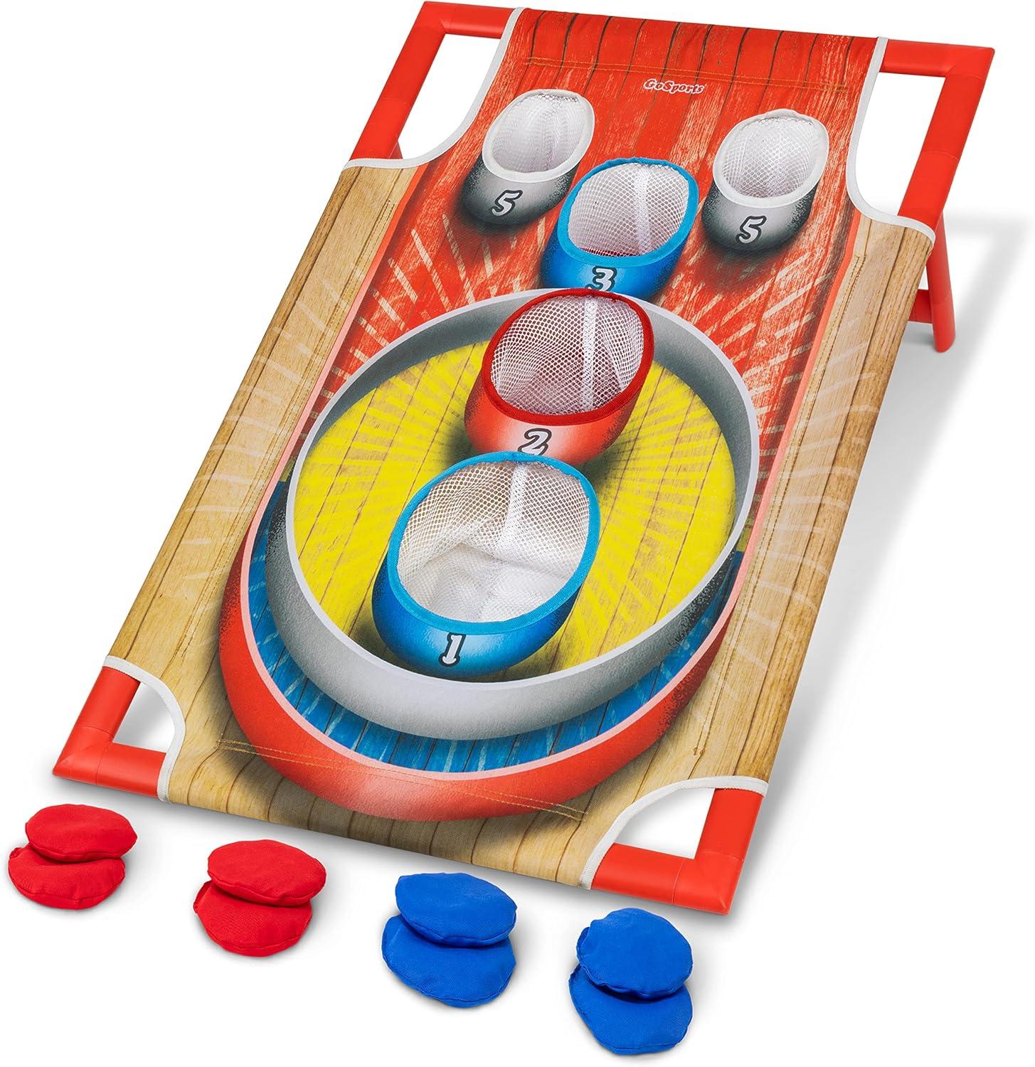GoSports Gosports Cornhole Bean Bag Toss Game - Includes 1 Target, 8 Bean Bags, And Carrying Case