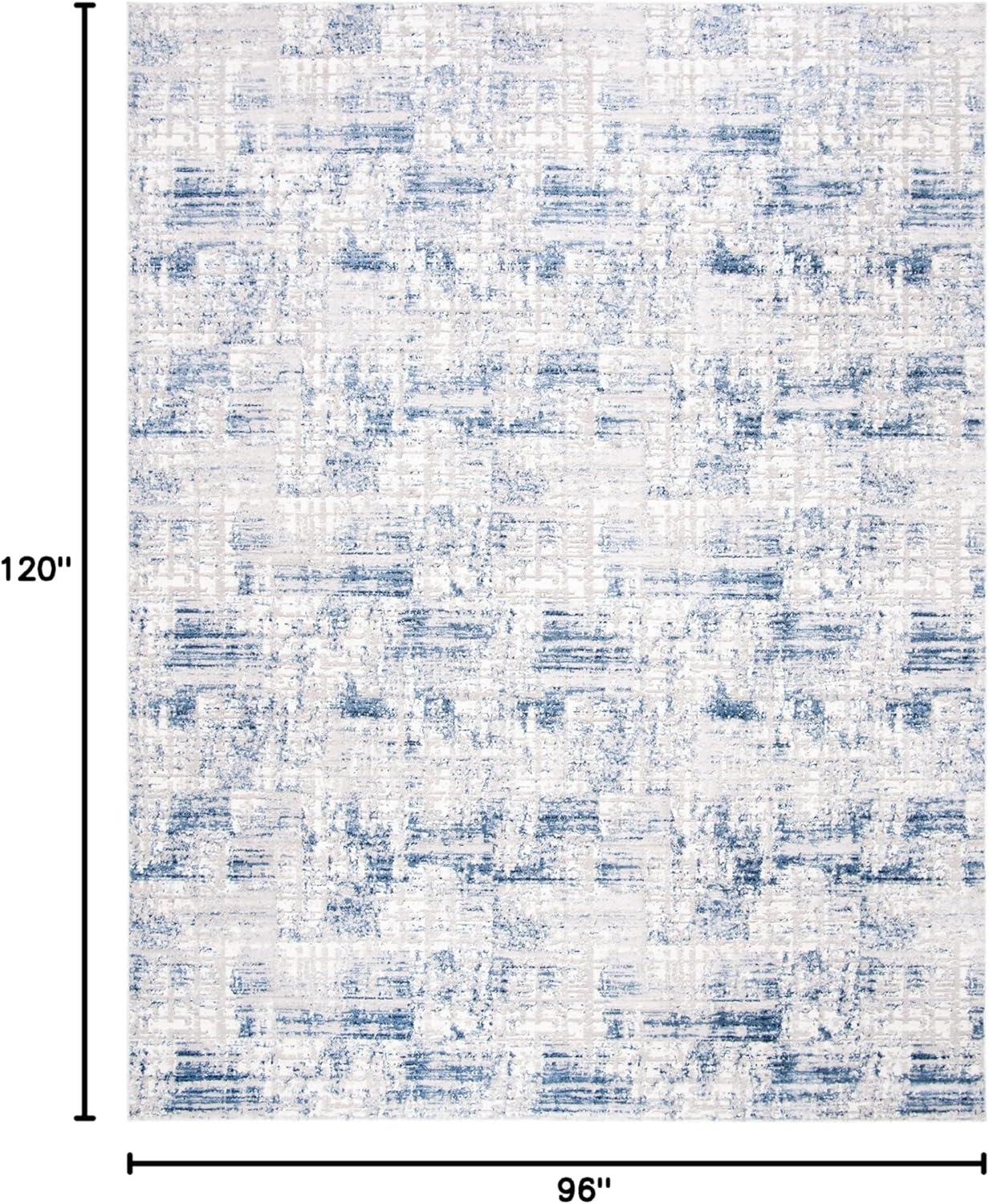 Amelia ALA786 Power Loomed Area Rug - Blue/Grey - 8'x10' - Safavieh.