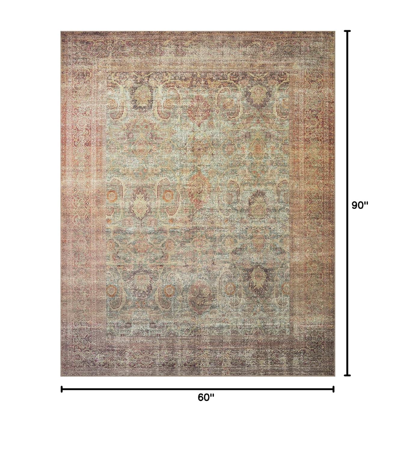 Amber Lewis x Loloi Georgie Jade / Sunset Area Rug