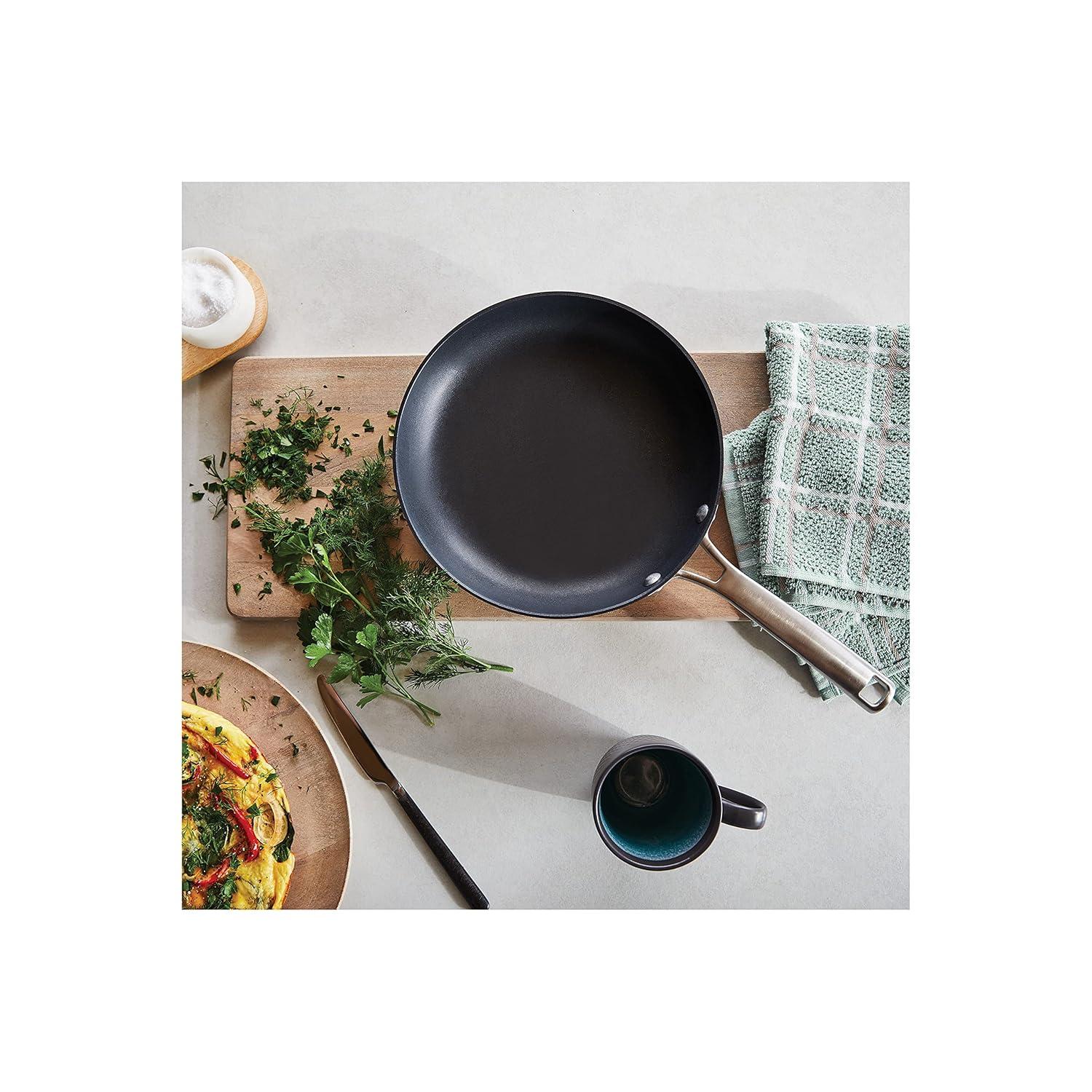 Calphalon Classic 10-Piece Hard Anodized Dishwasher Safe Cookware Set with No-Boil-Over Inserts