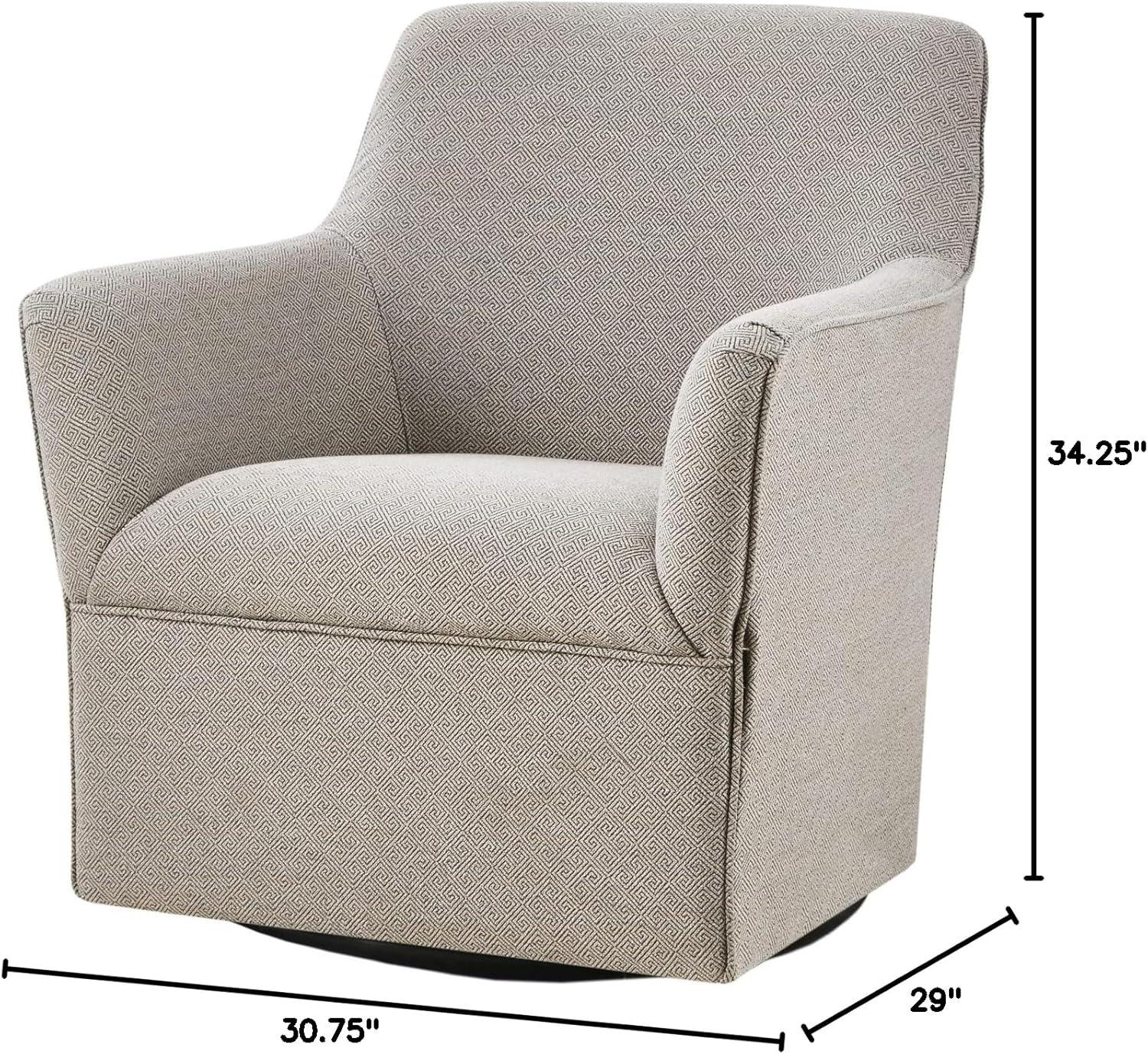 Bewick Swivel Glider Chair Gray