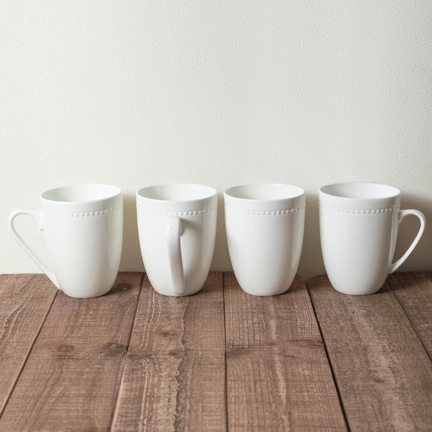 Stone Lain Ava 32-Piece Bone China Dinnerware Set, Service for 8