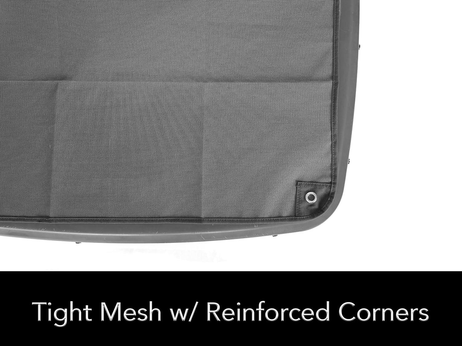 Covermates Mesh Top Air Conditioner Cover – Outdoor Protection for AC Units, Ultima 600D Polyester, Mesh Top 34W x 34D, Ripstop Black