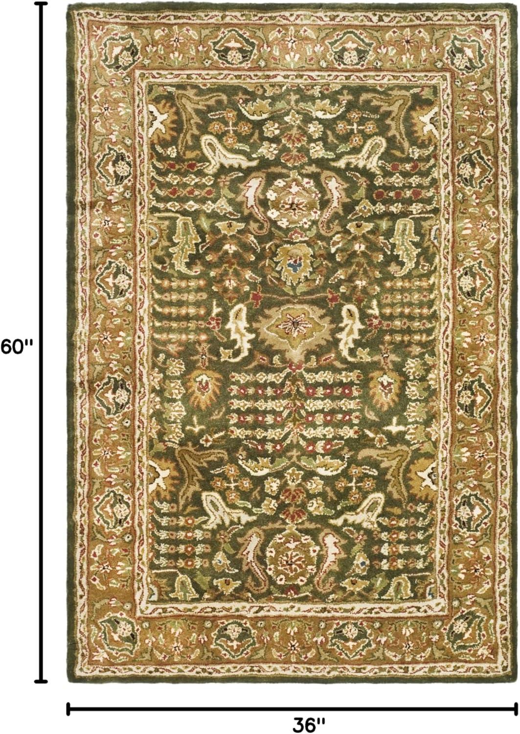 Alger Hand Tufted Wool Oriental Rug