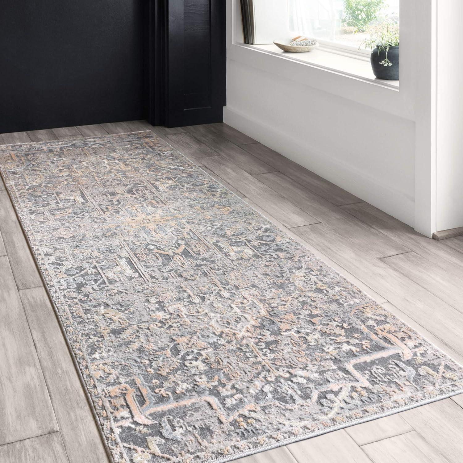 Loloi II Lucia Oriental Charcoal / Multi Area Rug