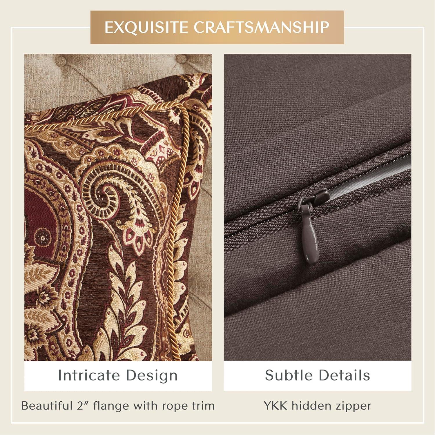 Croscill Croscill Julius 4 Piece Chenille Jacquard Comforter Set