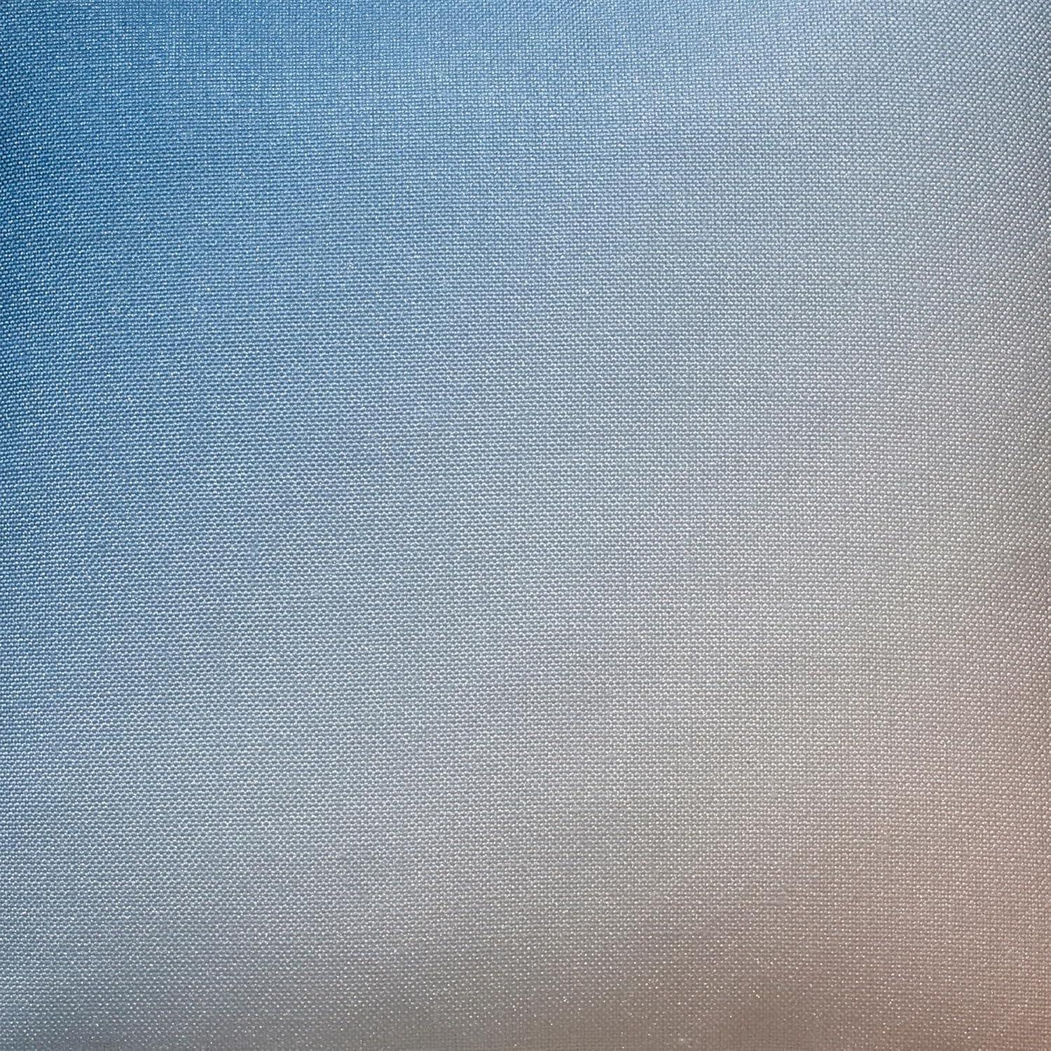 Fab Habitat Indoor/Outdoor Throw Pillow Made from Recycled Polyester Yarn - Double Sided, Stain Resistant, Machine Washable - Ombre - Patio, Deck, Porch, Living Room - Big Sur Blue (20" x 20")