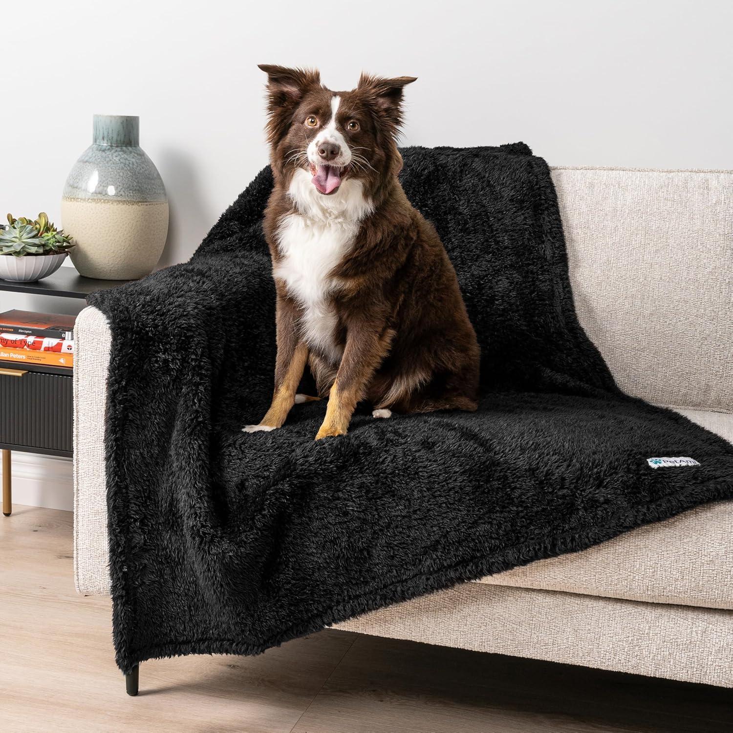 PetAmi Sherpa Fleece Pet Blanket