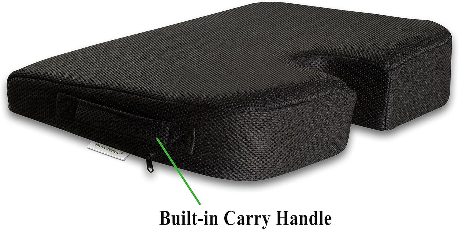 TravelMate Large Medium-Firm Wellness Seat Cushion - 17 x 13 x 3 inches