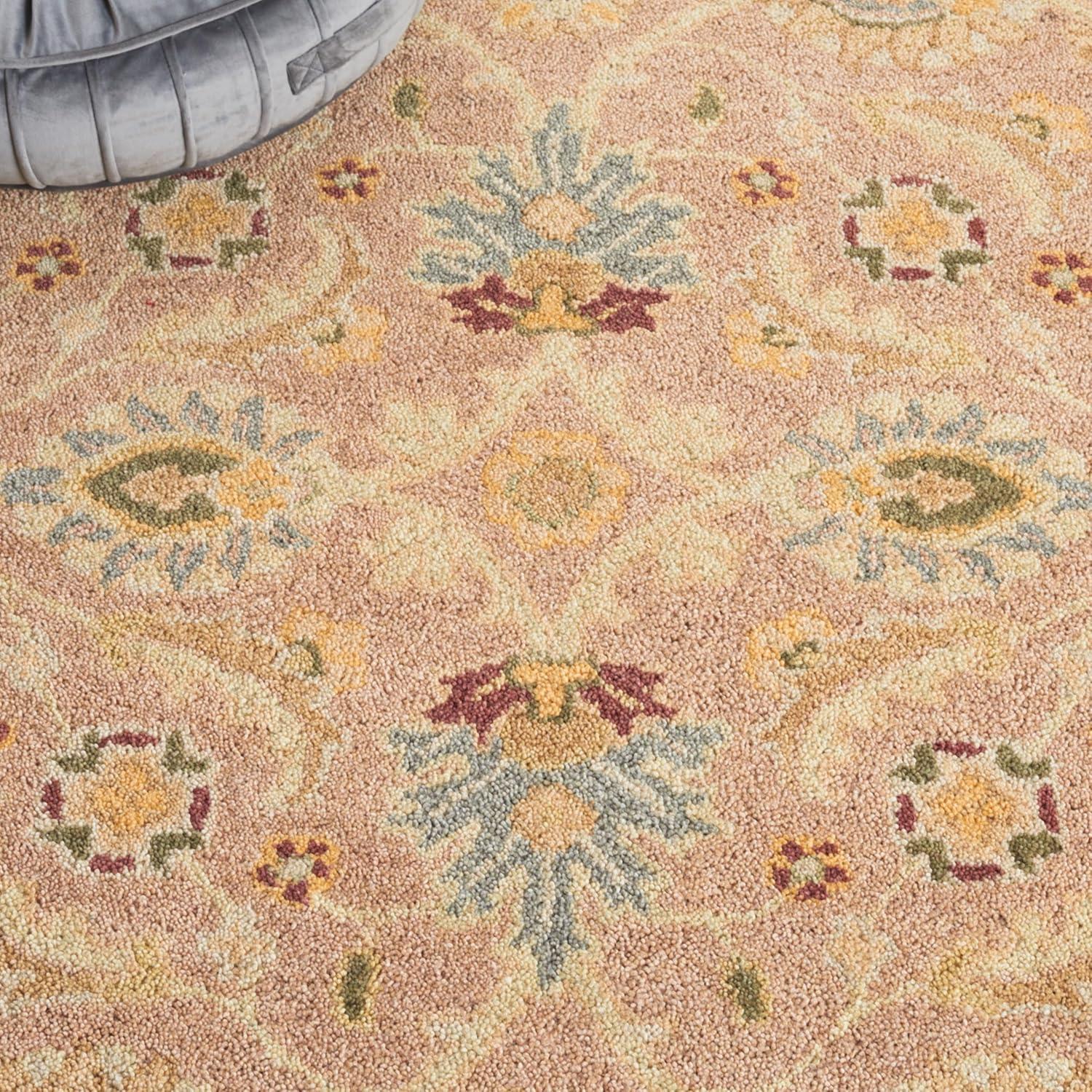 Anatolia AN549 Hand Tufted Indoor Area Rug - Brown/Blue - 9'x12' - Safavieh