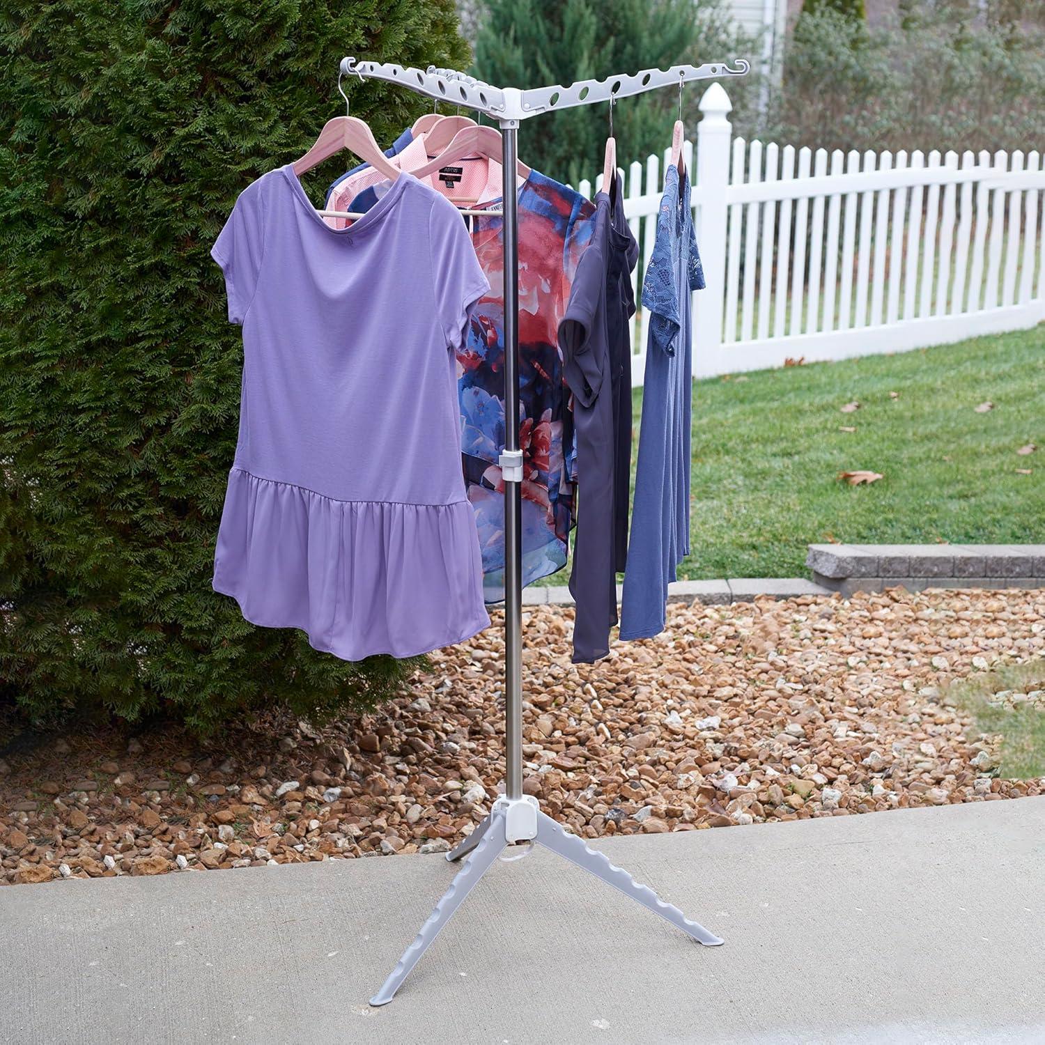 Household Essentials Tripod Clothes Drying Rack