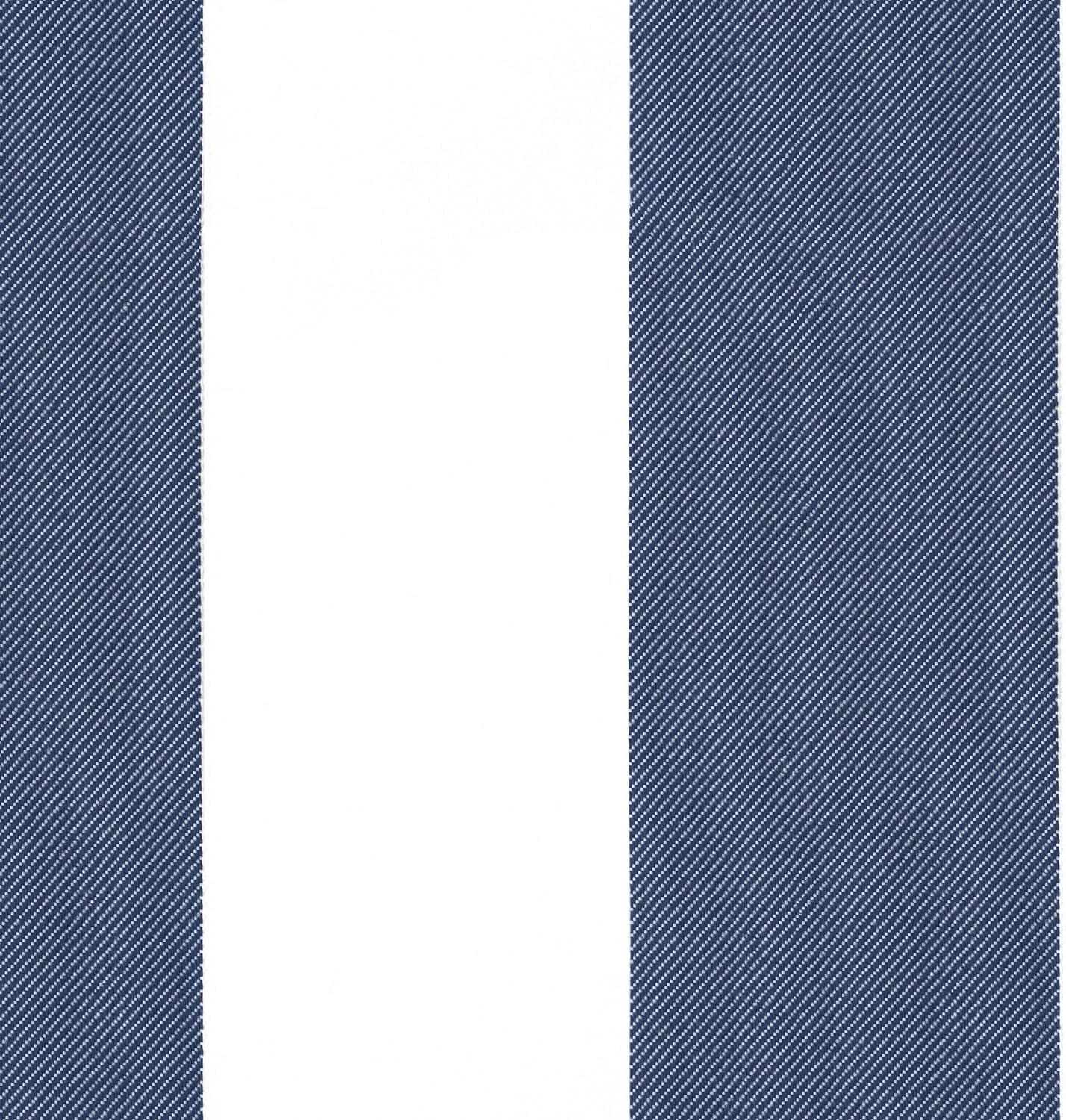 Honeycomb Textured Polypropylene and Polyester Chaise Lounge Cushion, Navy and White