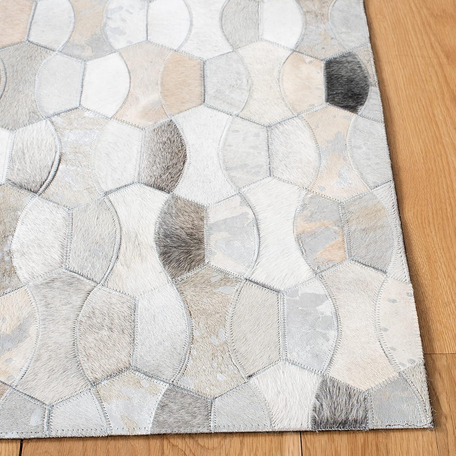 Belday Flatweave Cowhide Rug