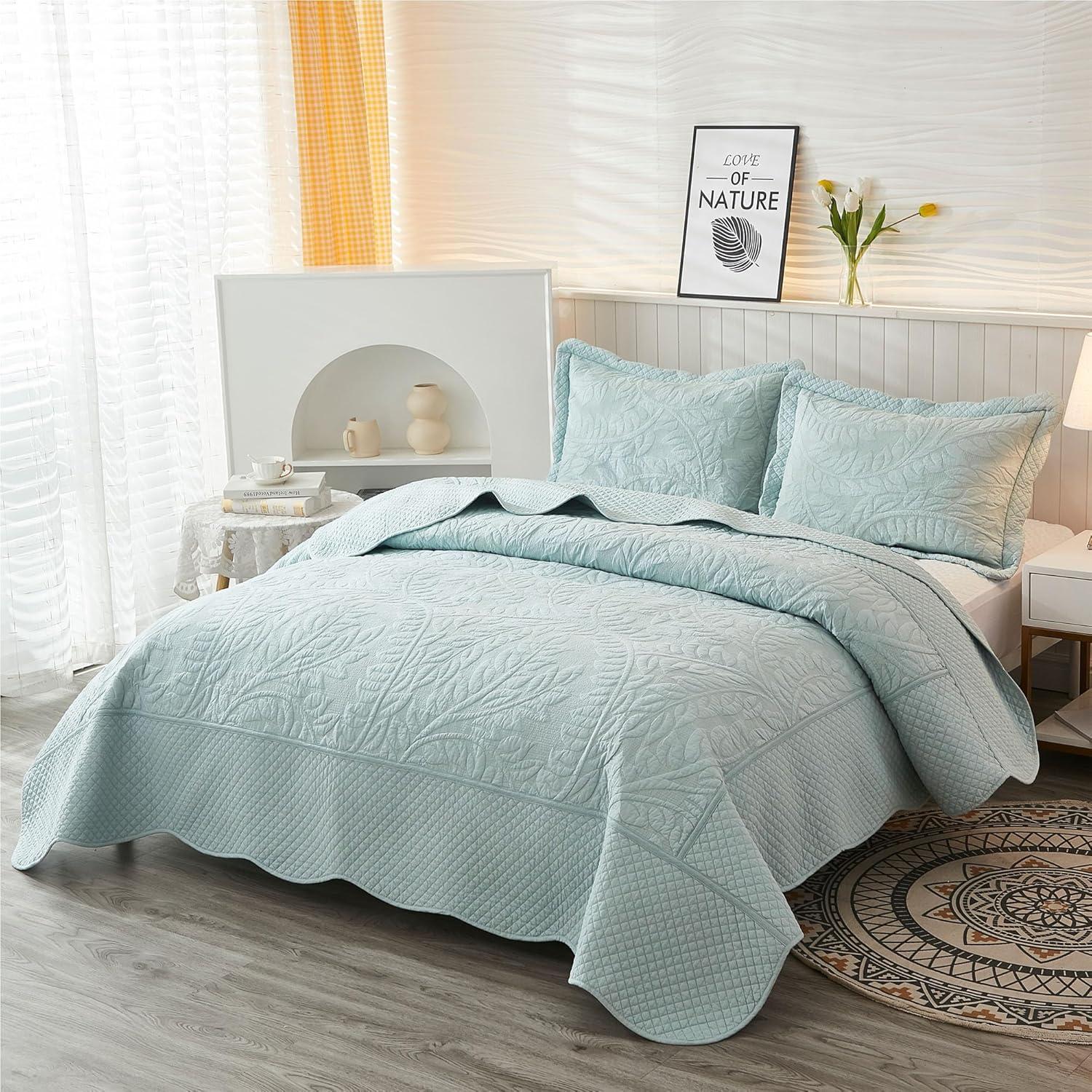 MarCielo Tfshasta Cotton Twill Patchwork Quilt Set