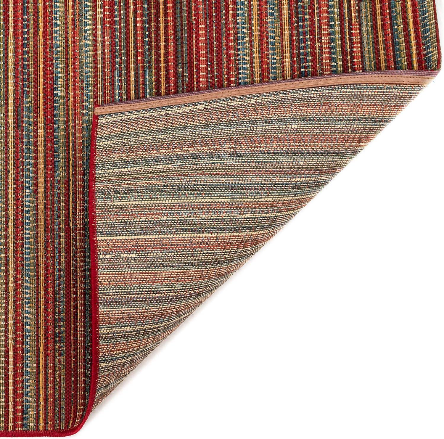 Liora Manne Marina Stripes Indoor/Outdoor Rug Saffron 3'3" x 4'11"