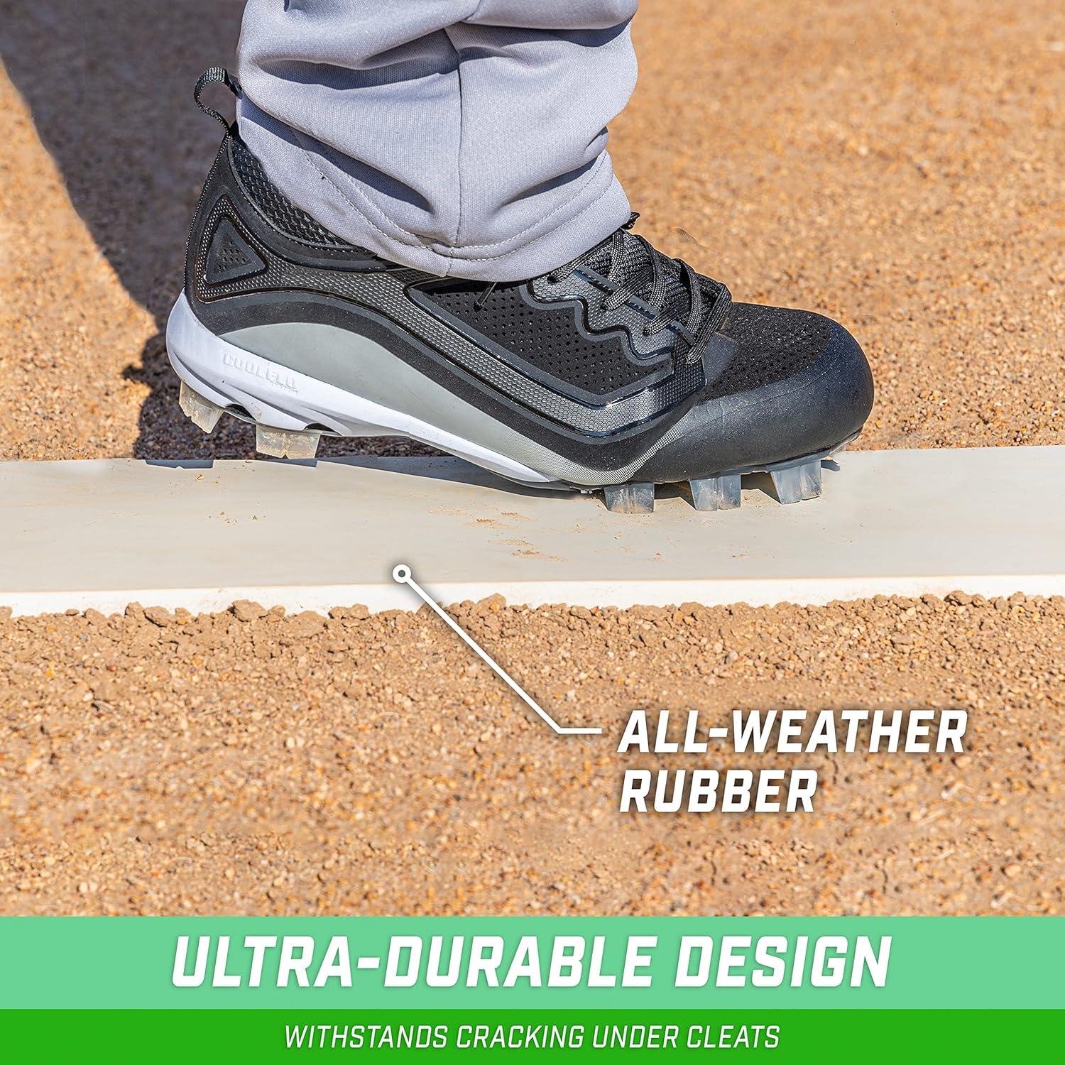 Franklin Sports Pitcher's Mound Rubber - Softball + Baseball Pitching Rubber - 18"