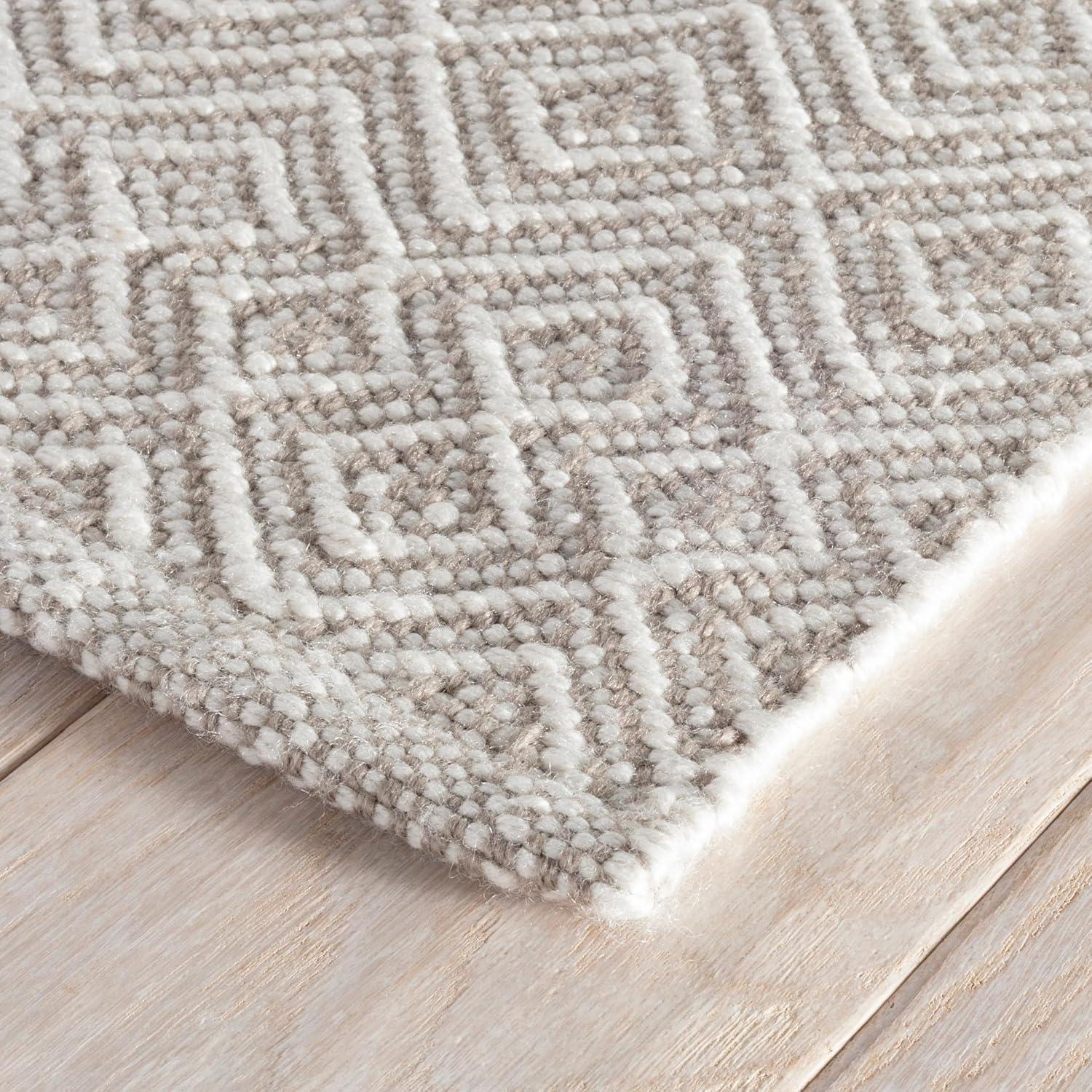 Coastal Blue Handwoven Indoor/Outdoor Rug