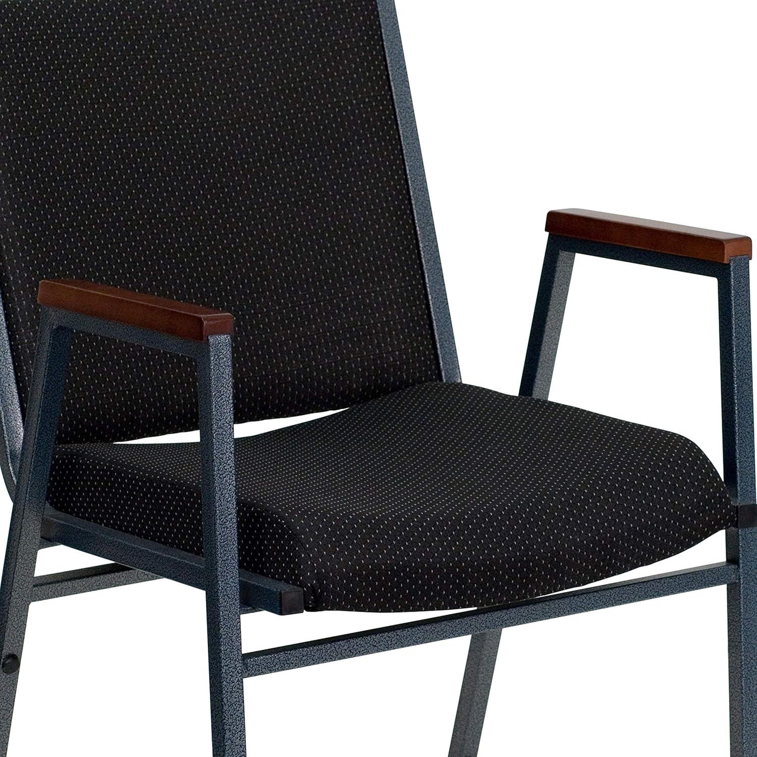 Aliya Heavy Duty Stack Chair with Arms