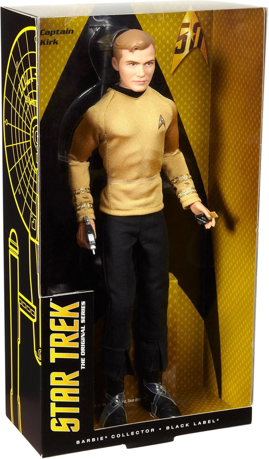 Star Trek 50th Anniversary Captain Kirk Doll with Accessories