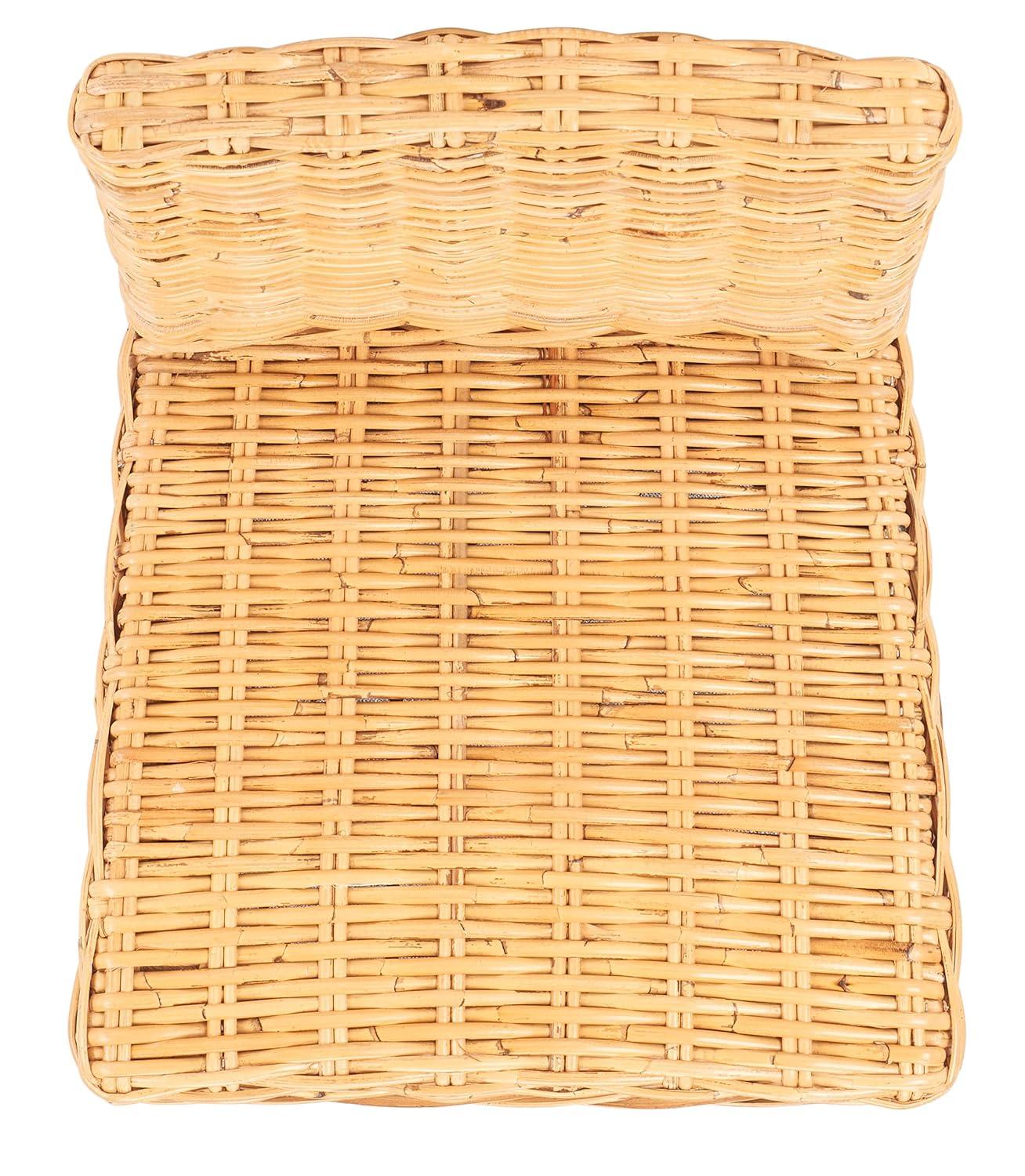 Tobie Rattan Counter Stool - BST6501 - Natural/Golden Brown - Safavieh
