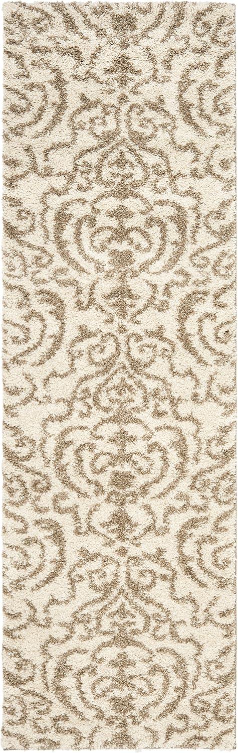 Florida Shag SG462 Power Loomed Area Rug  - Safavieh