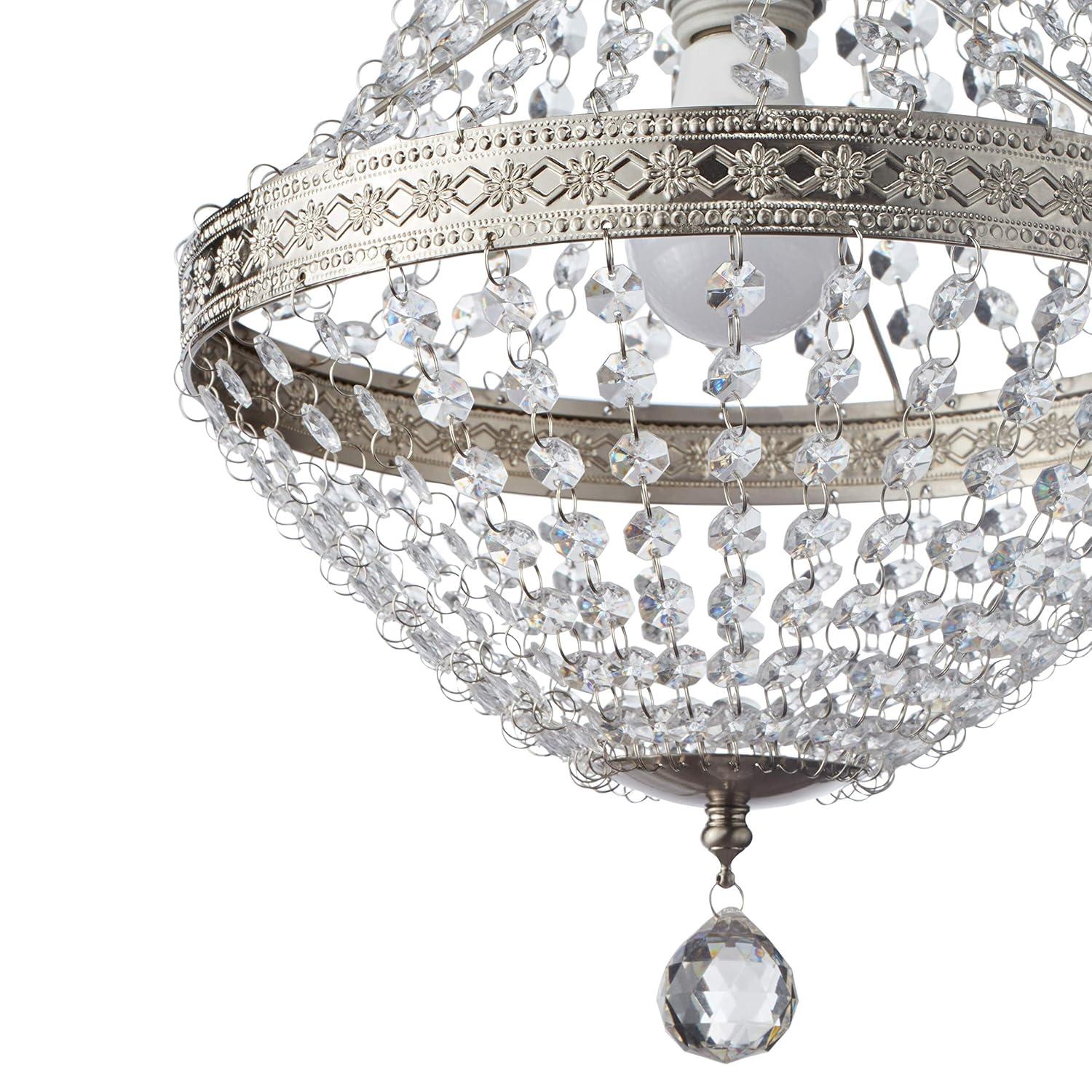 Shirley Grand Pendant Lamp - LIT4488 - Clear - Safavieh