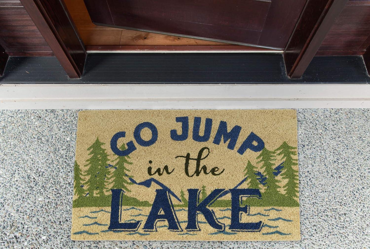 Design Imports  Jump In The Lake Doormat