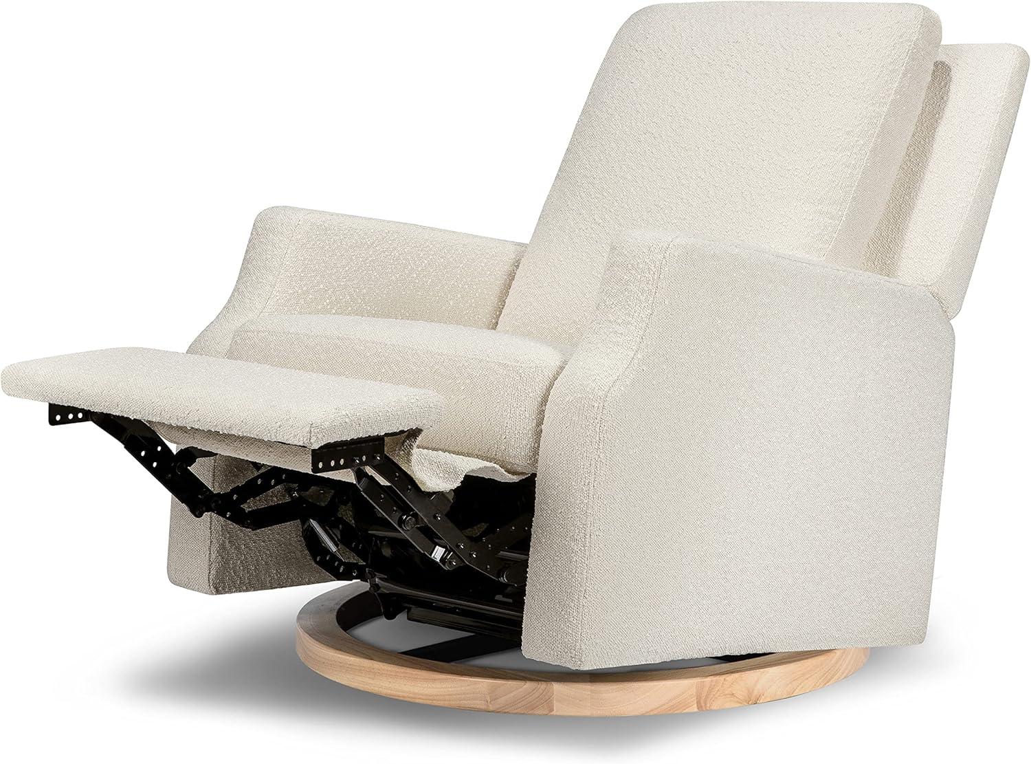 Crewe Upholstered Swivel Reclining Glider