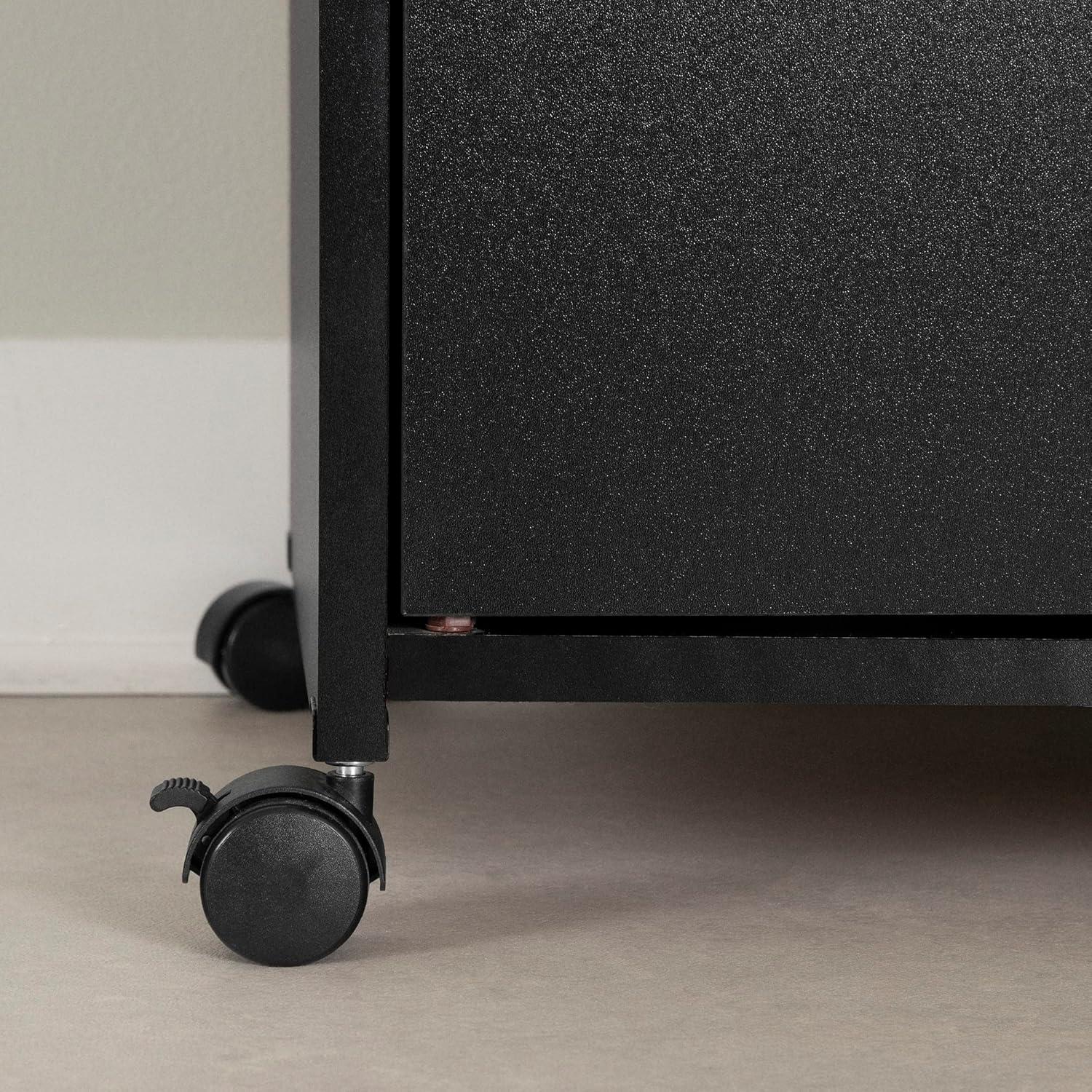 Axess 29.13'' H x 23'' W 1 Printer Stand with Wheels