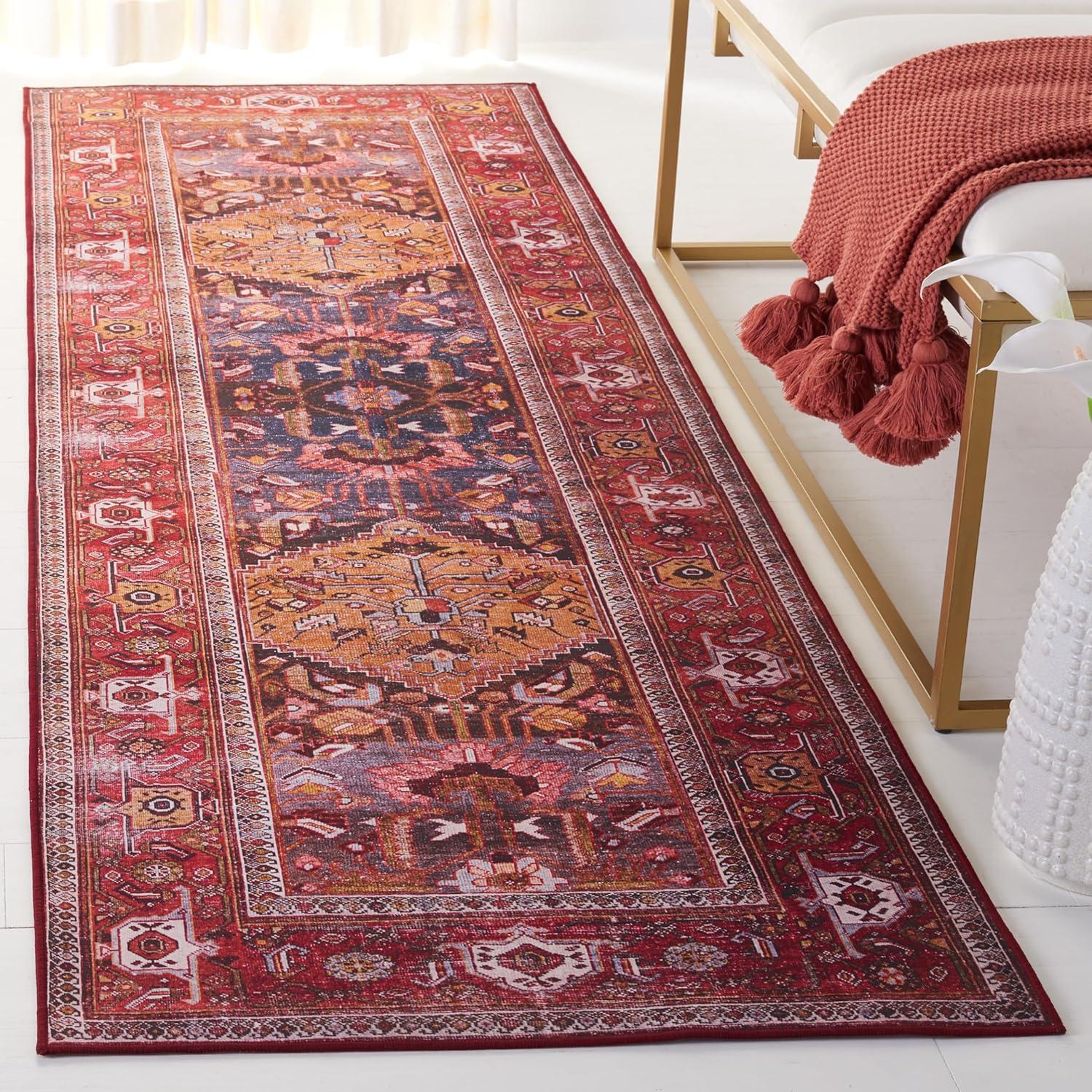 Vermont VRM401 Hand Woven Runner Rug - Ivory/Gold - 2'3"x8' - Safavieh.