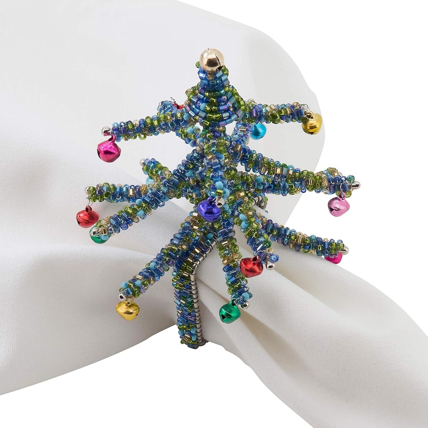 Saro Napkin Ring Collection Iron Napkin Ring (Set of 4)