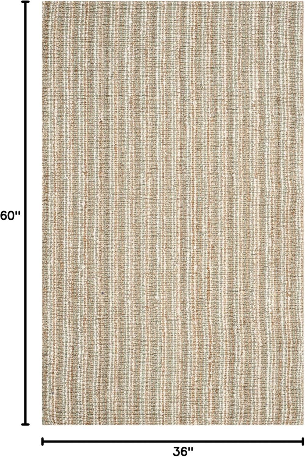 Natural Fiber NF447 Hand Woven Indoor Accent Rug - Natural/Ivory - 3'x5' - Safavieh