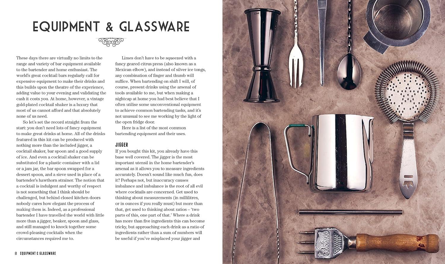 Cocktails at Home Deck: 50 Recipe Cards and Guide Book