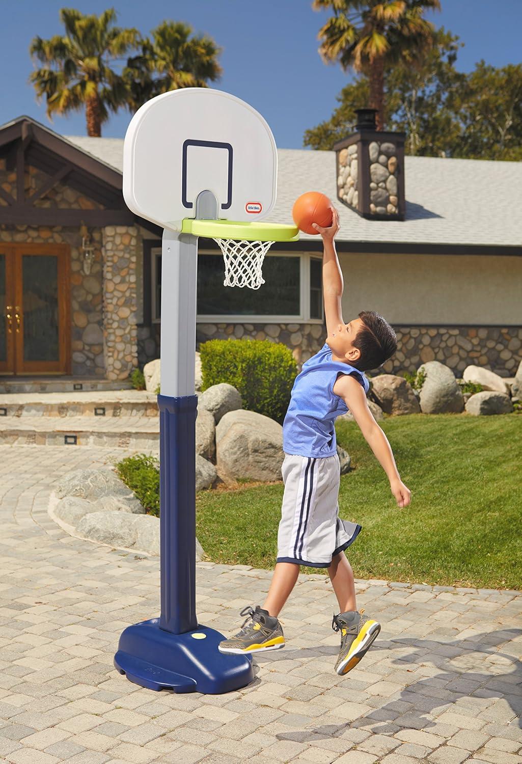 Little Tikes Adjust and Jam Pro Toy Basketball Sets - 2pc