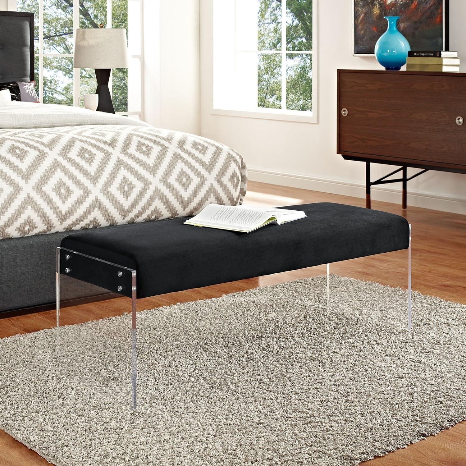 Modway Roam Velvet Bench