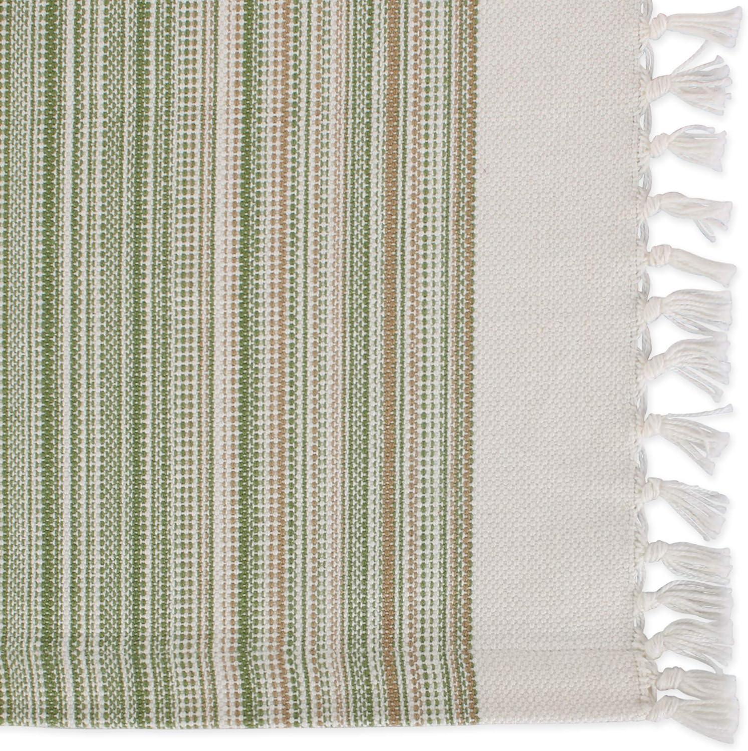 Pimento Cotton Striped Rectangle Placemat (Set of 6)