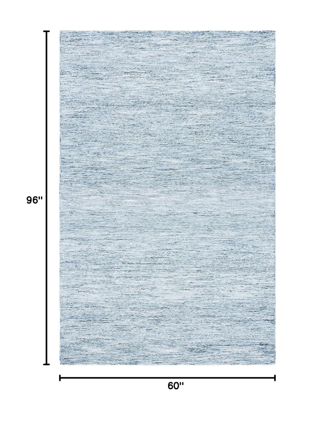 Metro MET152 Hand Tufted Indoor Area Rug - Blue - 5'x8' - Safavieh