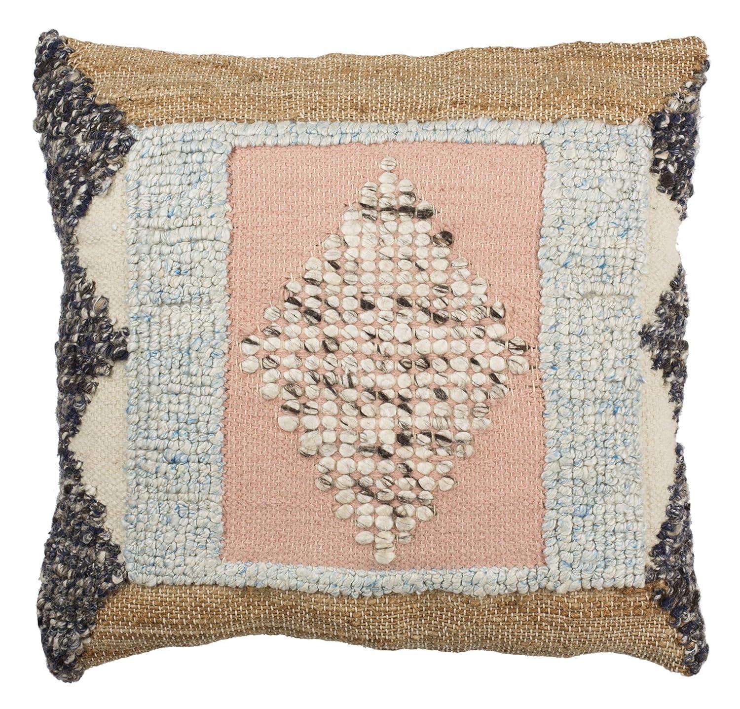 Safavieh Embroidered Wool Throw Pillow