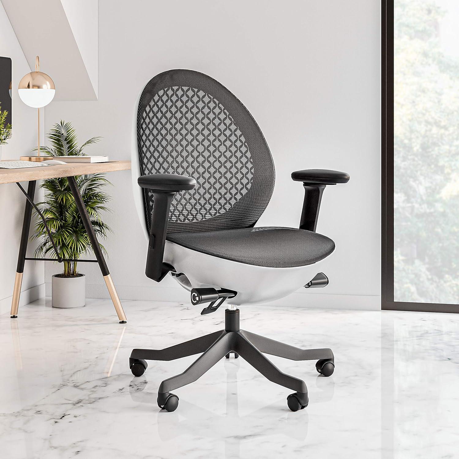 Deco Lux Executive Office Chair White - Techni Mobili