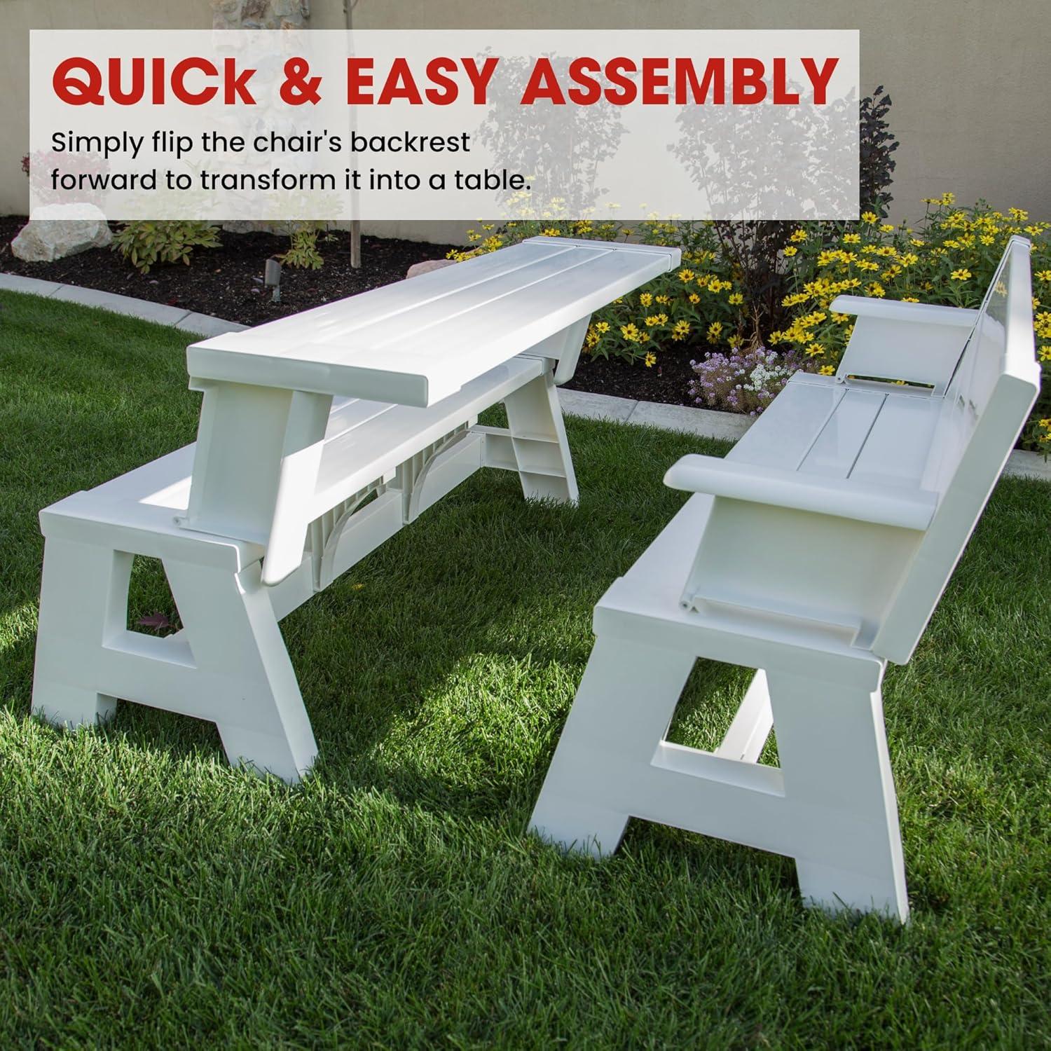 Convert A Bench  Gen I White