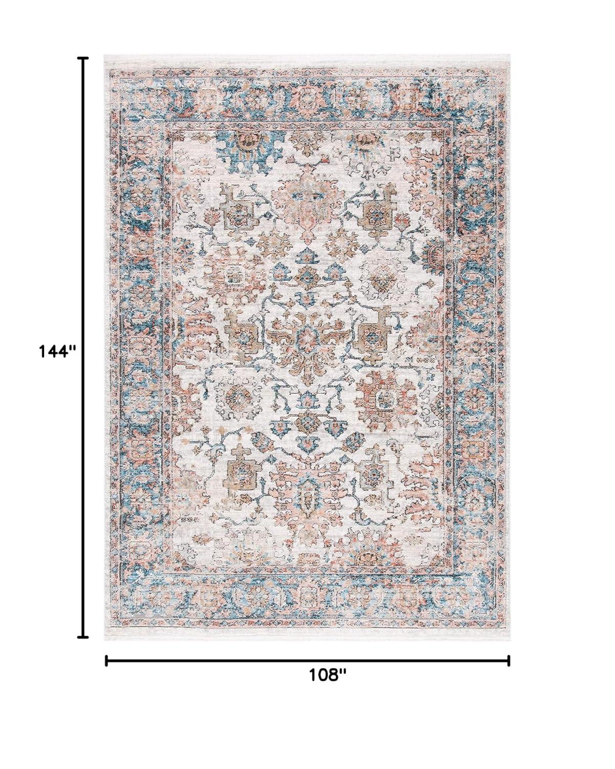 Shivan SHV797 Power Loomed Area Rug - Grey/Blue - 8'9"x11'9" - Safavieh.