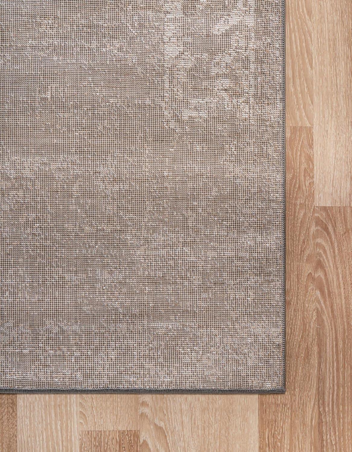 Casino Sofia Dark Grey Square Indoor Easy-Care Rug