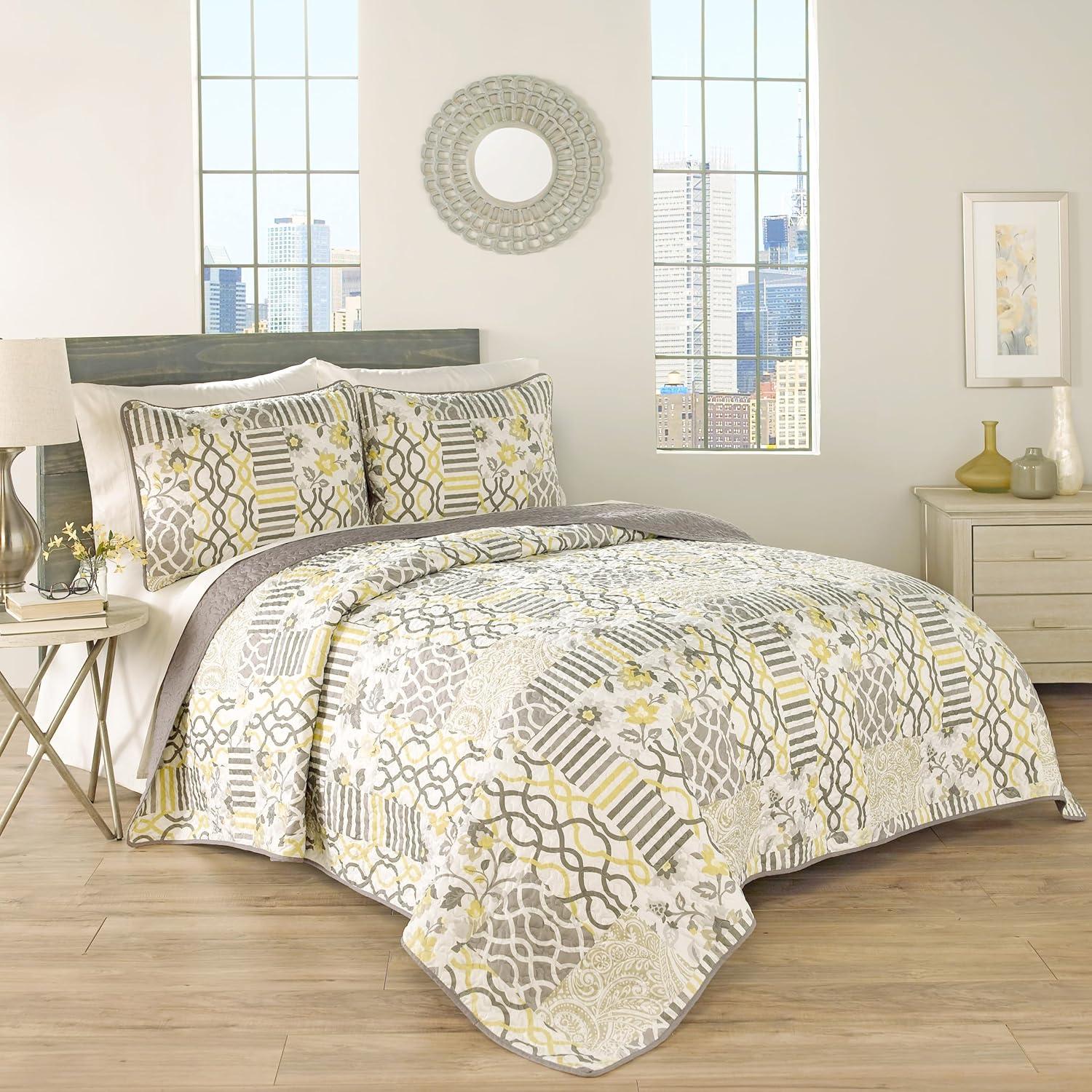 Set in Spring 3 Piece Quilt Set - Traditions by Waverly
