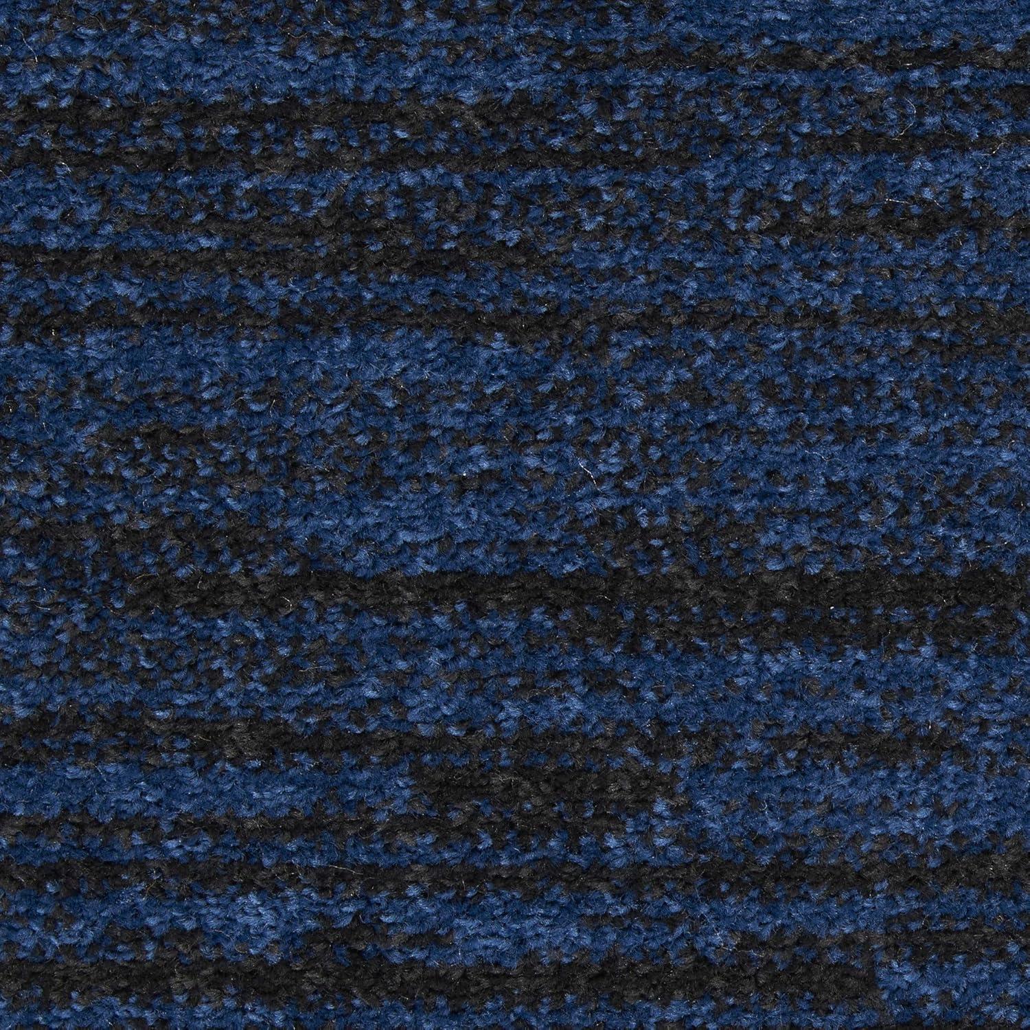 Nourison Nourison Essentials NRE01 Indoor/outdoor Area Rug - Midnight Blue 6' x 6'round