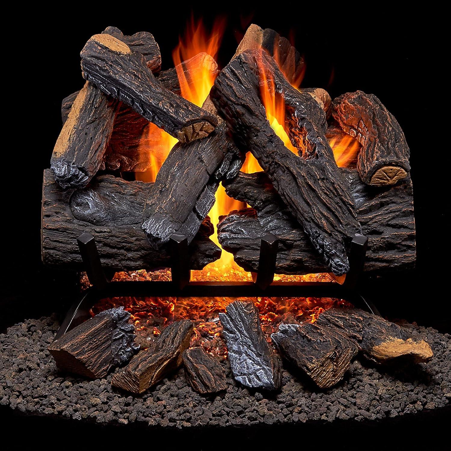 Duluth Forge Duluth Forge Vented Natural Gas Fireplace Log Set